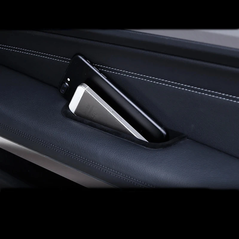 

Car-Styling Door armrest storage box decoration Holde For Mercedes Benz E class Coupe C207 E200 E260 2009-2016 Auto Accessories