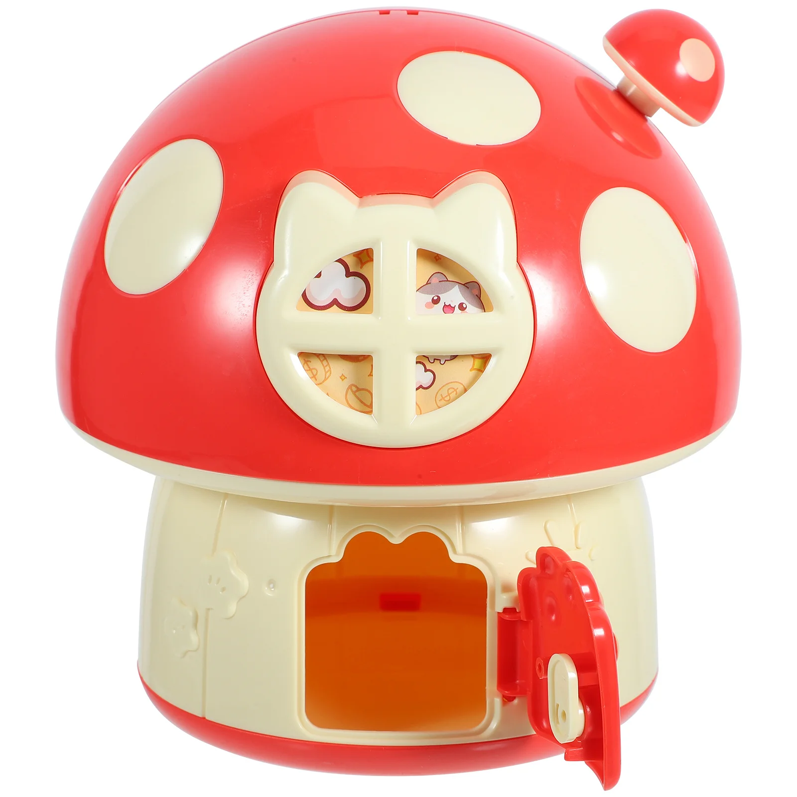 Paddestoel Spaarpot voor Meisjes Leuke Cartoon Geldpot Muntbesparende Doos Decoratieve Desktop Opslag Pot voor Kinderen Verjaardagscadeau