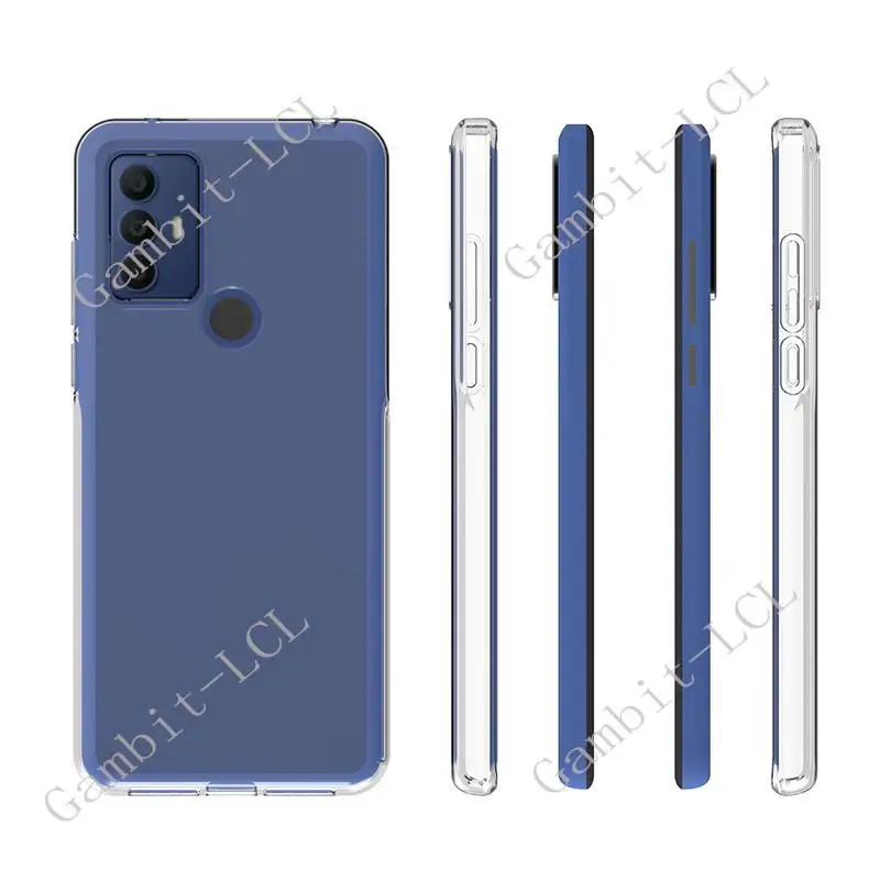 For TCL 305 306 30 SE 30SE 6102D, 5164D X668, 6102H Silicone Smartphone Phone Protective Back Shell Soft TPU Case