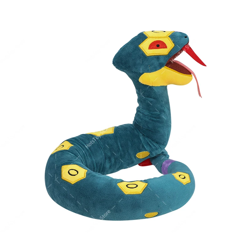 Hot Anime Gyarados Knuffels Kawaii Snake Seviper Glanzende Rayquaza Steelix Zachte Knuffel Pop Collectie Geschenken