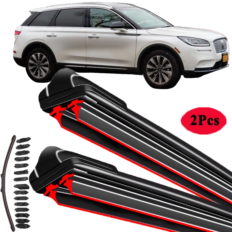 

For Lincoln Corsair 2020-2024 Car Windshield Wiper Blade Front Windscreen Brushes Washer Accessories Cleaning Replacement Parts