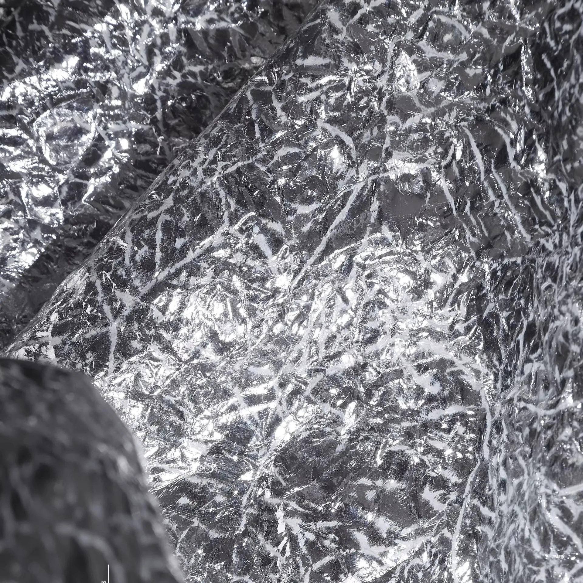 

1 ярд металлик тяжелой промышленности морщинистая кожаная ткань пальто, юбка, сумка «сделай сам», дизайнерская ткань для материала