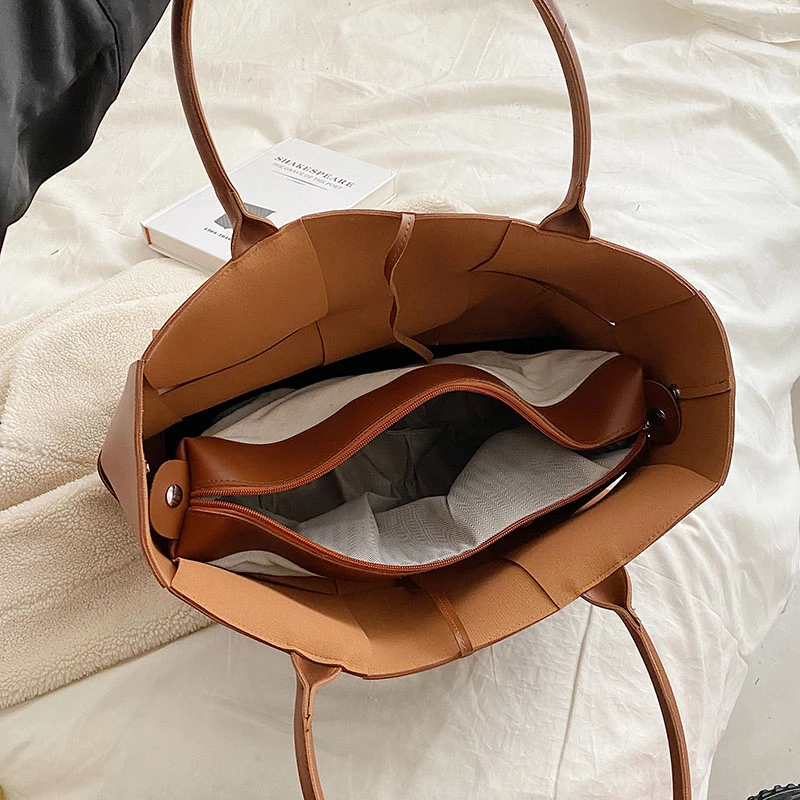 حقيبة كروس نسائية فاخرة من الجلد الطبيعي، حقائب يد مصممة على الكتف، محفظة أنيقة فاخرة وعلامة تجارية أنيقة #5