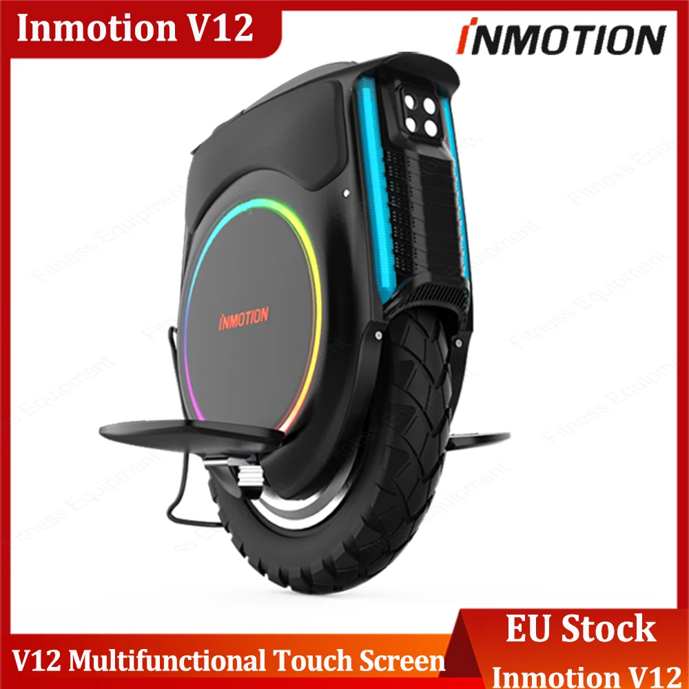 EU Stock Newest INMOTION V12 High Newest INMOTION V12 Multifunctional Touch Screen 100V 1750wh High Speed  Version Inmotio