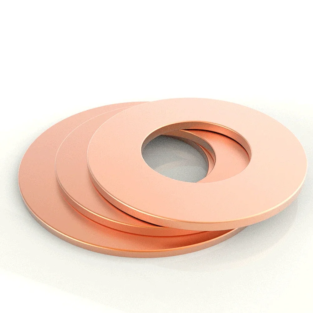 Metric Screw M3 M4 M5 M6 M8 M10 M12 T2 Copper Washer Length for Model Aircraft Car DIY