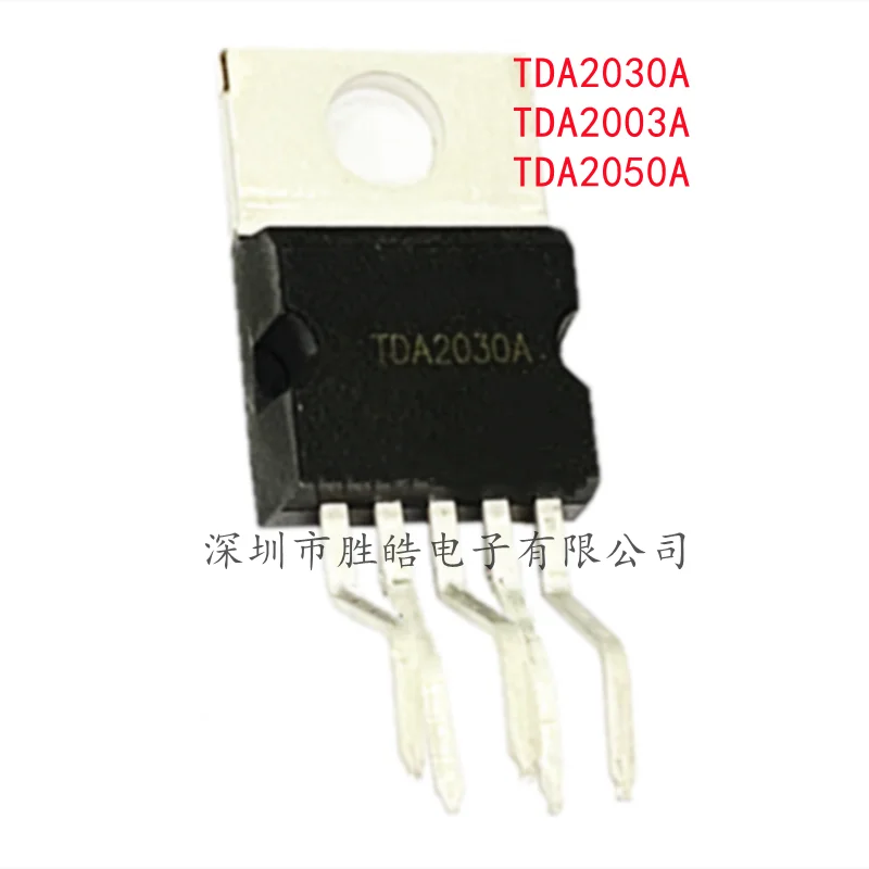 

(5PCS) NEW TDA2030A / TDA2003A / TDA2050A Audio Power Amplifier / Power Amplifier Chip TO220-5 Integrated Circuit