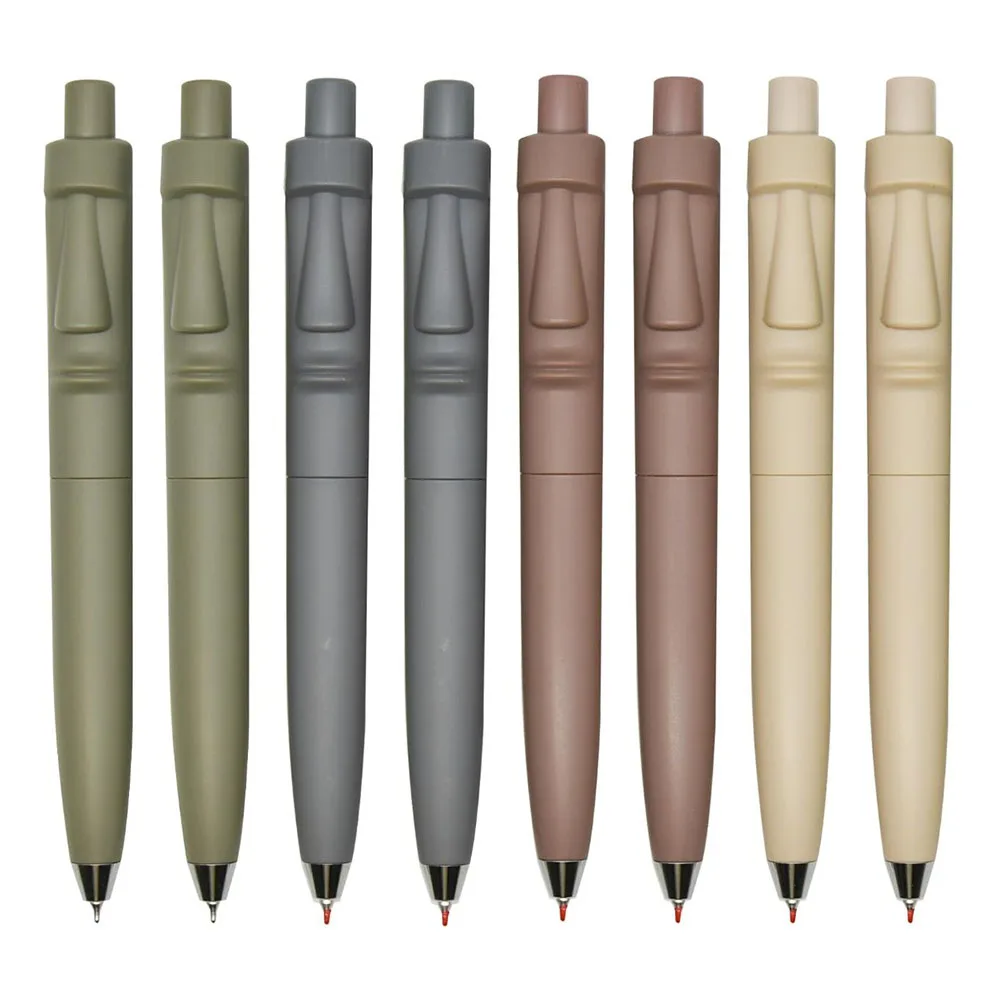 12 шт. гелевые ручки-роллеры, выдвижная каменная статуя моаи, ручка, пасхальные стержни большой емкости, черные чернила для школьной вечеринки, офиса