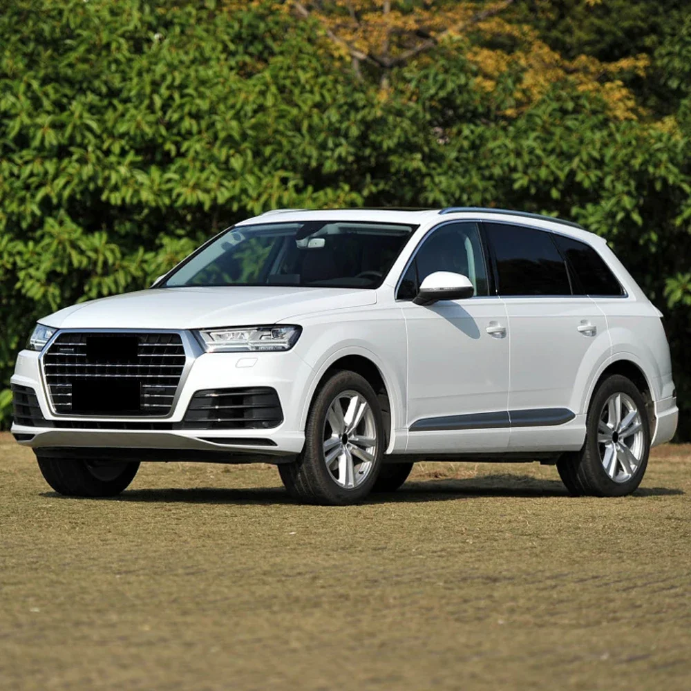 Dla Audi Q7 4M 2016-2022 Samochodowa wykładzina bagażnika na każdą pogodę TPE Antypoślizgowe maty bagażnika Wodoodporna taca bagażnika Dywan Akcesoria wewnętrzne — zdjęcie 2