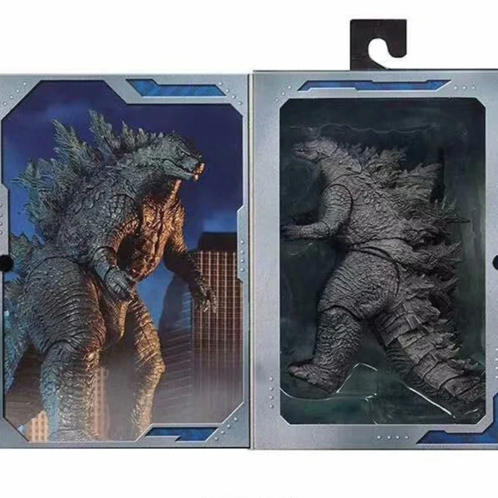 NECA 2019 Versione cinematografica Godzilla Action Figures Monster Toy Box Set Mobile congiunto Cool figurine modello Regalo di Natale per bambini