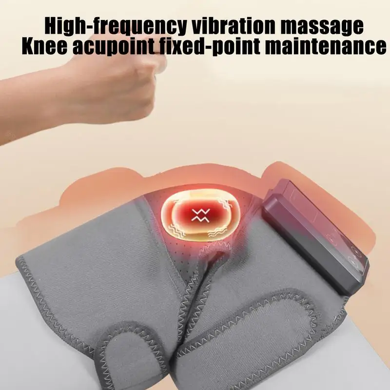 Heated Knee Massager Heated Knee Brace Heating Pad Massage Tools Heating Vibration Massager Compress Massager Electric Massager