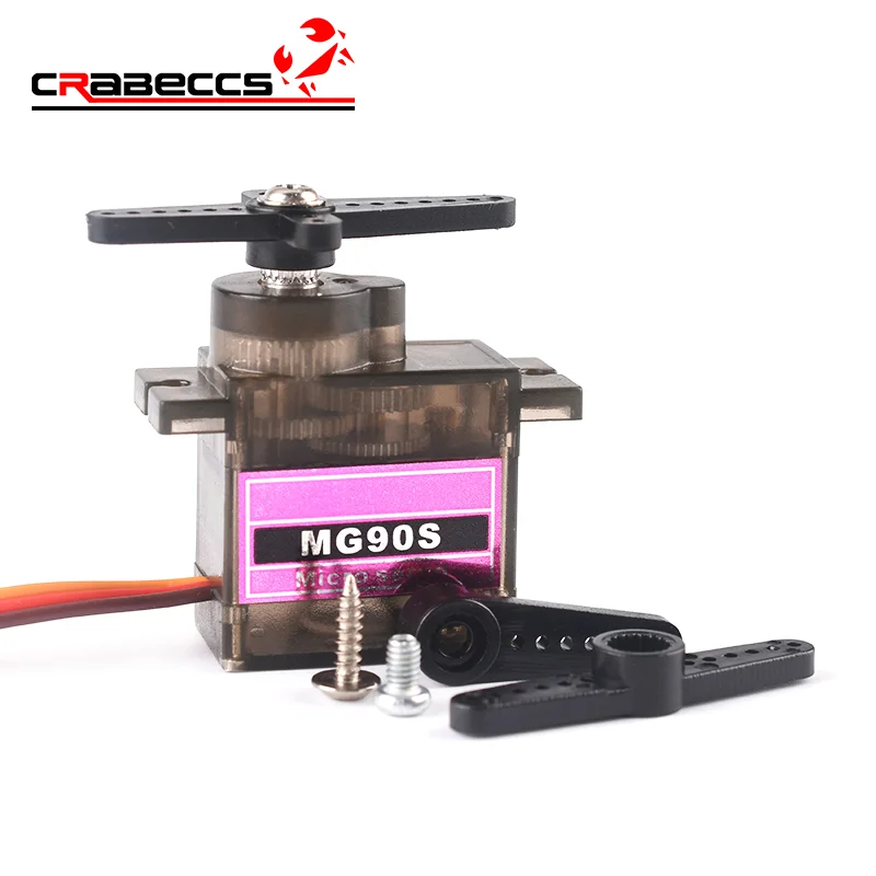 SG90 SG92R MG90S metal gear copper tooth servo motor used for Arduino UNO DIY mechanical arm model helicopter boat steering gear