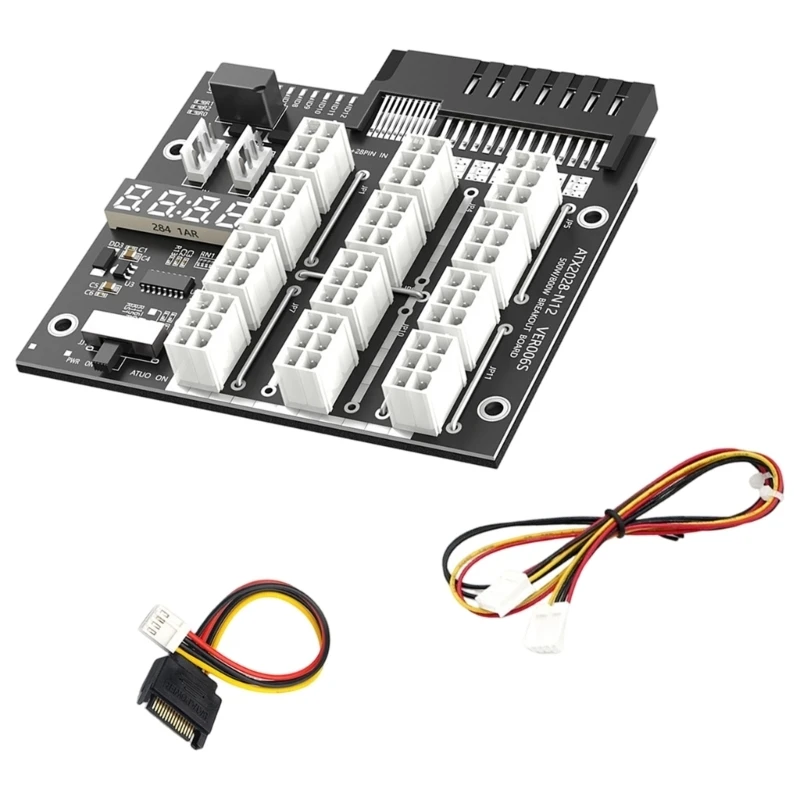 

P9JB Efficient 2200W to 6Pin Power Supply Conversion for Mining Rigs And High End Graphics Cards