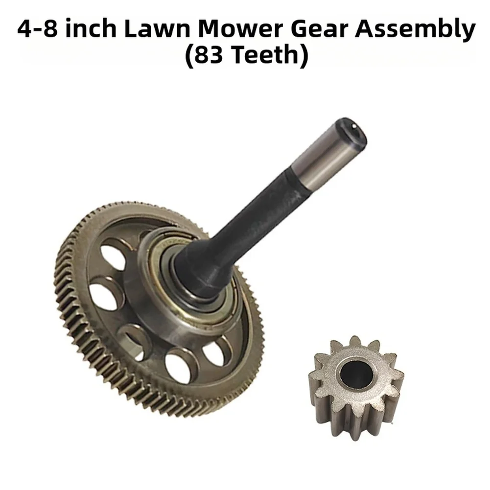 0.8*0.8*0.7cm for Lawn Mower Gear for Lawn Mower Gear Replacement Fits 10mm 6mm 22mm Shafts 14-tooth Inner Gear 67mm Diameter