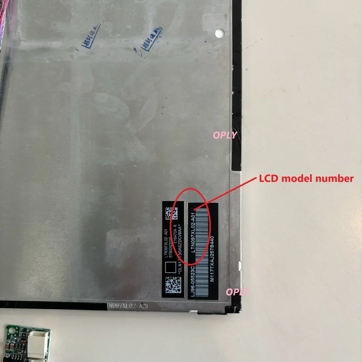 Kit de travail de carte contrôleur AV VGA compatible HDMI, pour écran LED LP097X02-SLD6 LP097X02 1024x768 30 broches 9.7 pouces