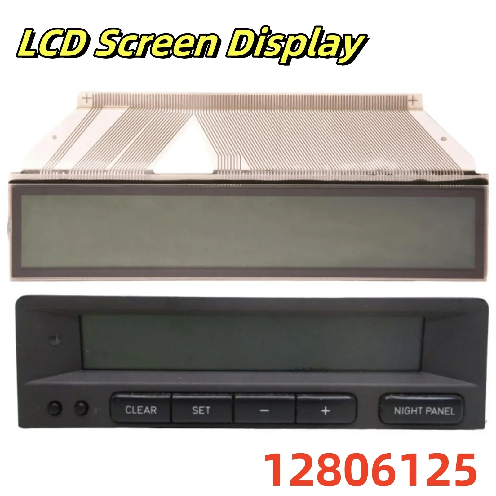 

Car LCD Screen Display 12806125 For Saab 9-3 9-5 SID1 SID2 SID3 Computer Center LCD Pixel Radio Screen Electronics Accessories