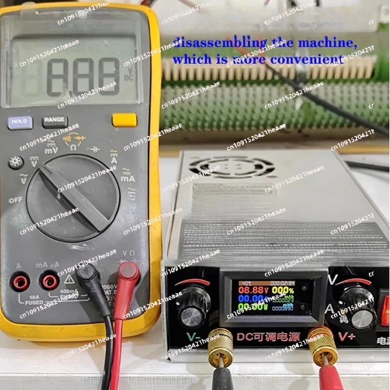 Suitable for 350W 0-96V 0. 8-9A lithium battery charger, Multifunctional color screen display, Home appliance repair,