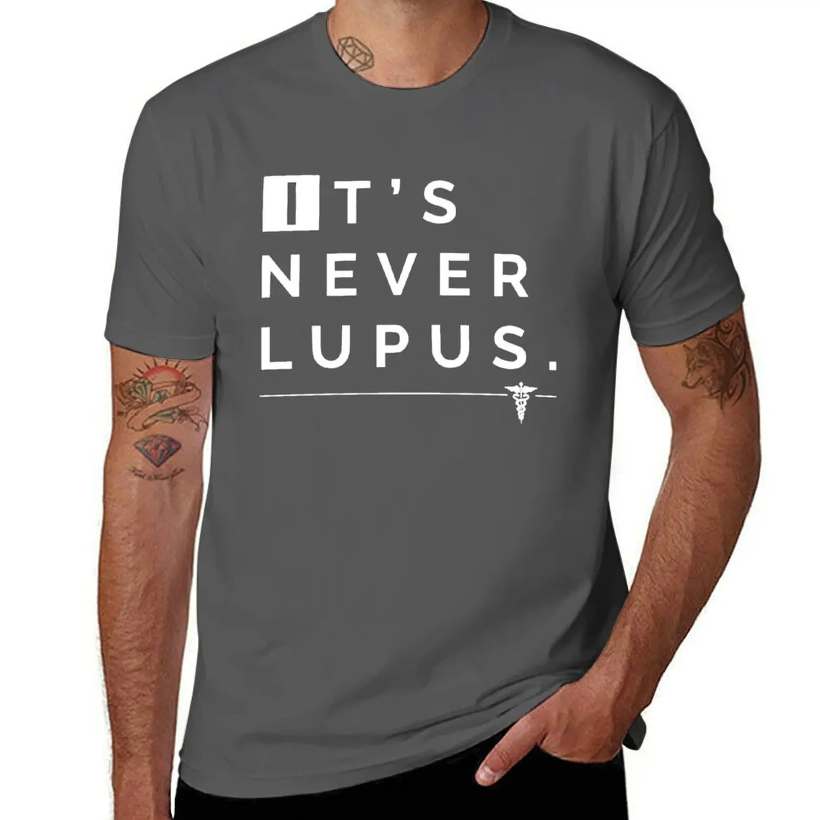 It_s Never Lupus (House MD) T-Shirt anime t shirts gifts for boyfriend summer shirt essential t shirt tee shirts for men