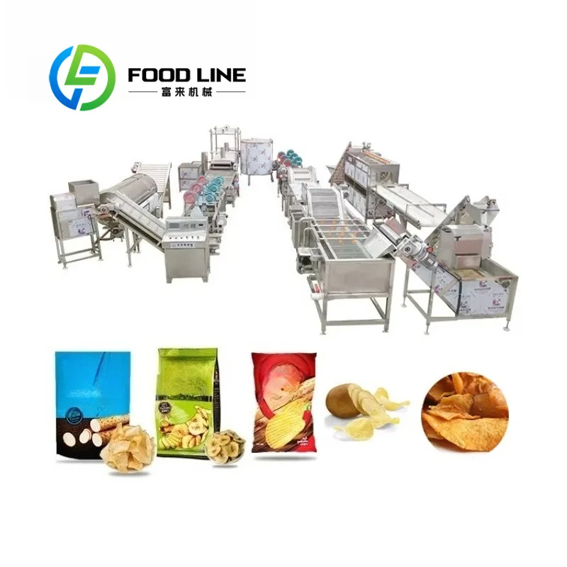 High Output French Fry Production Line Equips Wide Capacity Continuous Frying Machine To Boost Hourly Potato Finished Goods
