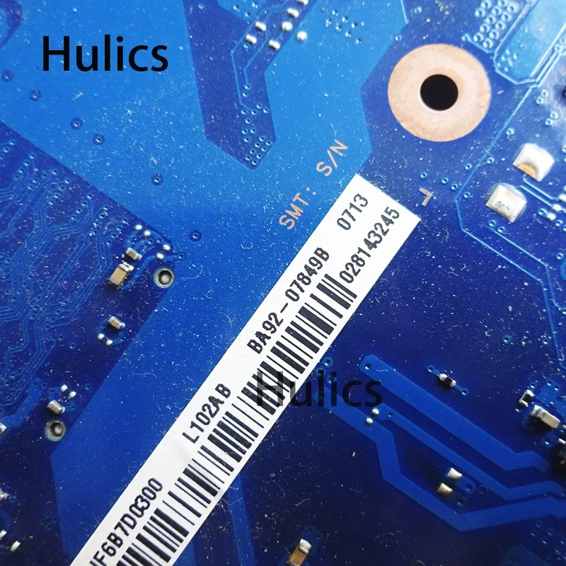 Hulics BA92-07849B BA92-07849A yang digunakan untuk Samsung NP-RV515 RV515 Motherboard Laptop DDR3 papan utama