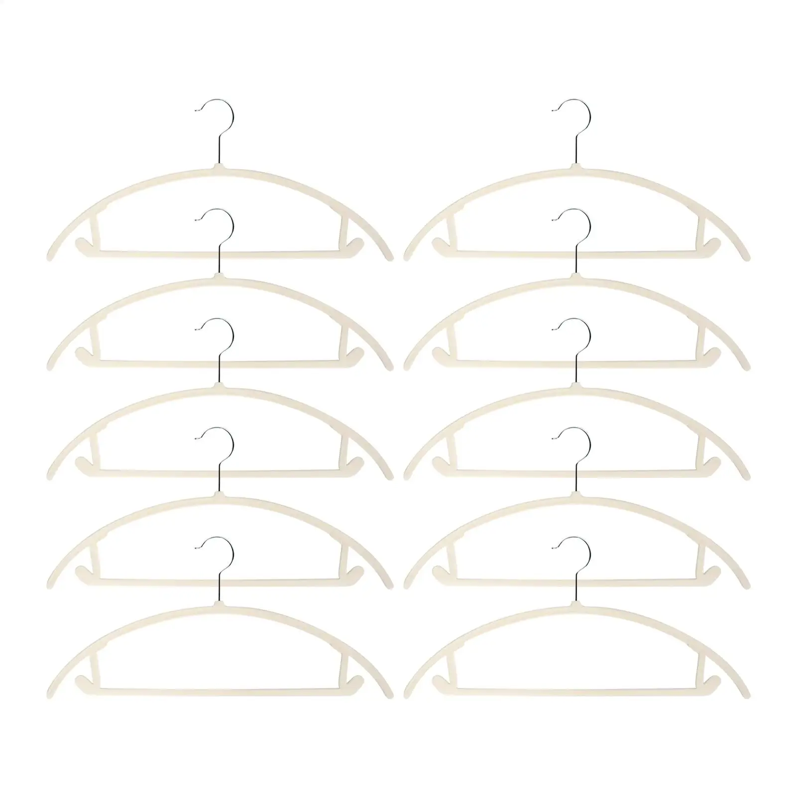 Space Saving Hangers For Clothes 10 Piece Velvet Closet Clothes Hangers 360 Degree Rotation Rack For Coat Suit Jackets Sweater