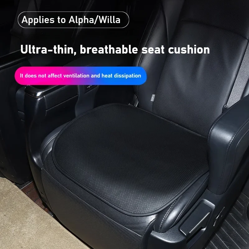

For Toyota Alphard/Vellfire Custom Fit Genuine Leather Seat Covers,All-season Leather Cushion Seat Cover Anti-Slip Car Interior