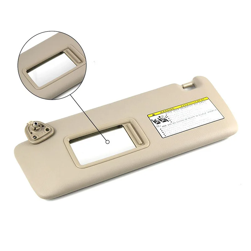 

Автомобильный солнцезащитный козырек подходит для Highlander 04-07 Серый, бежевый, левый и правый автомобильный козырек.