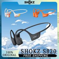 SHOKZ OpenRun Pro 2 S820 Wireless Earphone With Windproof Mic Bone Conduction Long Battery Life Waterproof Sports Headset Custom