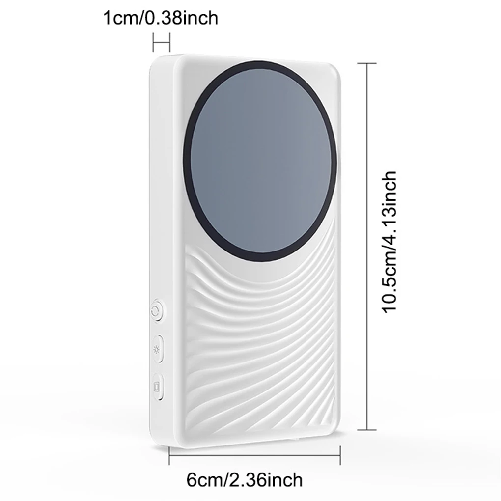 

Беспроводной магнитный проектор для мобильного телефона с экраном для селфи, проектор с зеркальным экраном, живой дисплей, задняя камера, тот же экран iOS Android