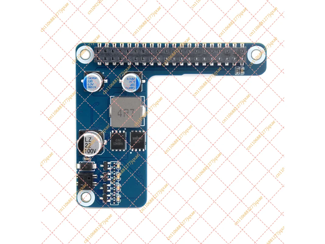 Waveshare PoE HAT (G) for Raspberry Pi 5, 5V 5A Power Over Ethernet Expansion Board, IEEE 802.3af/at