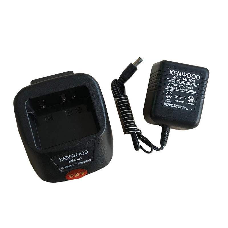 Cargador de modelo KSC-31 Compatible con Li-ion Ni-MH Para KENWOOD, accesorios de Walkie Talkie, TK-3207, TK-3207G, TK-2207, TK-3217