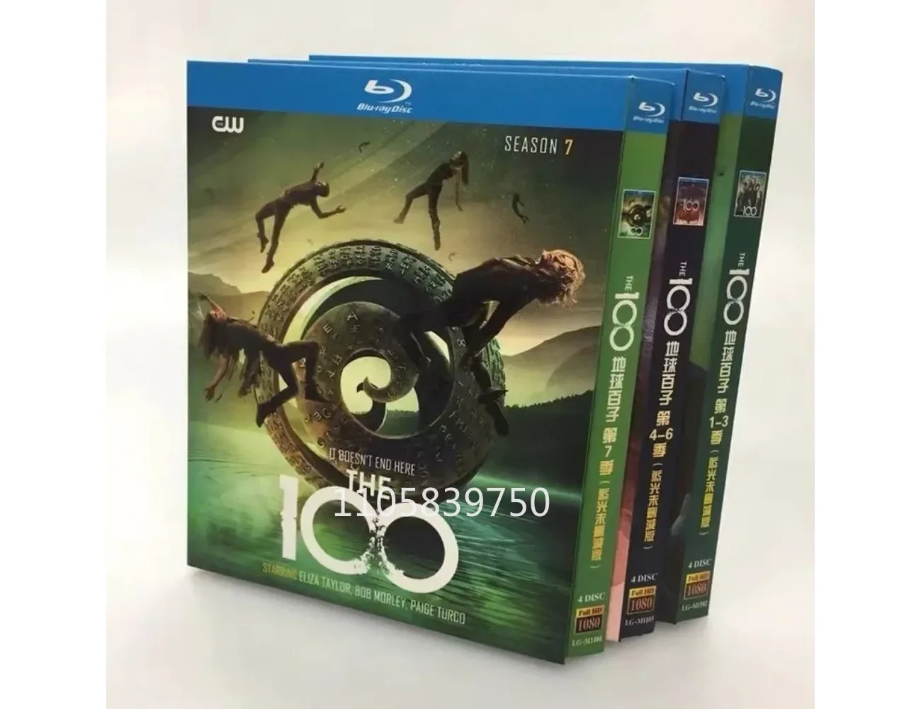 The 100 Season 1-7 Series 12-Ds Blu-ray Disc