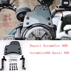 Ducati Scrambler 800 Accessories Fit Crossfire500 Retro Style Windshield Apply ForDucati Scrambler 800 Scrambler800 Ducati 800