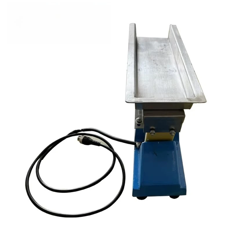 

Вибрационный питатель для бобов/Магнитный вибрационный конвейер-питатель из нержавеющей стали для пищевых продуктов и картофельных чипсов