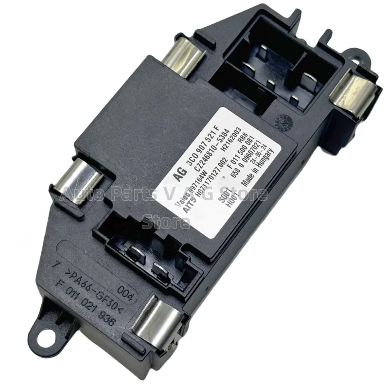 

High Quality Blower Motor Resisto 3C0907521B For VW Beetle Caddy Golf Jetta Audi 3C0907521F 3C0907521E 3C0907521D