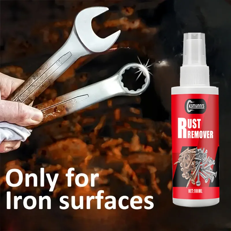 Quick Effect Rust Removal Spray Multi-Purpose Mechanical Parts Cleaner Metal Luster Restorer