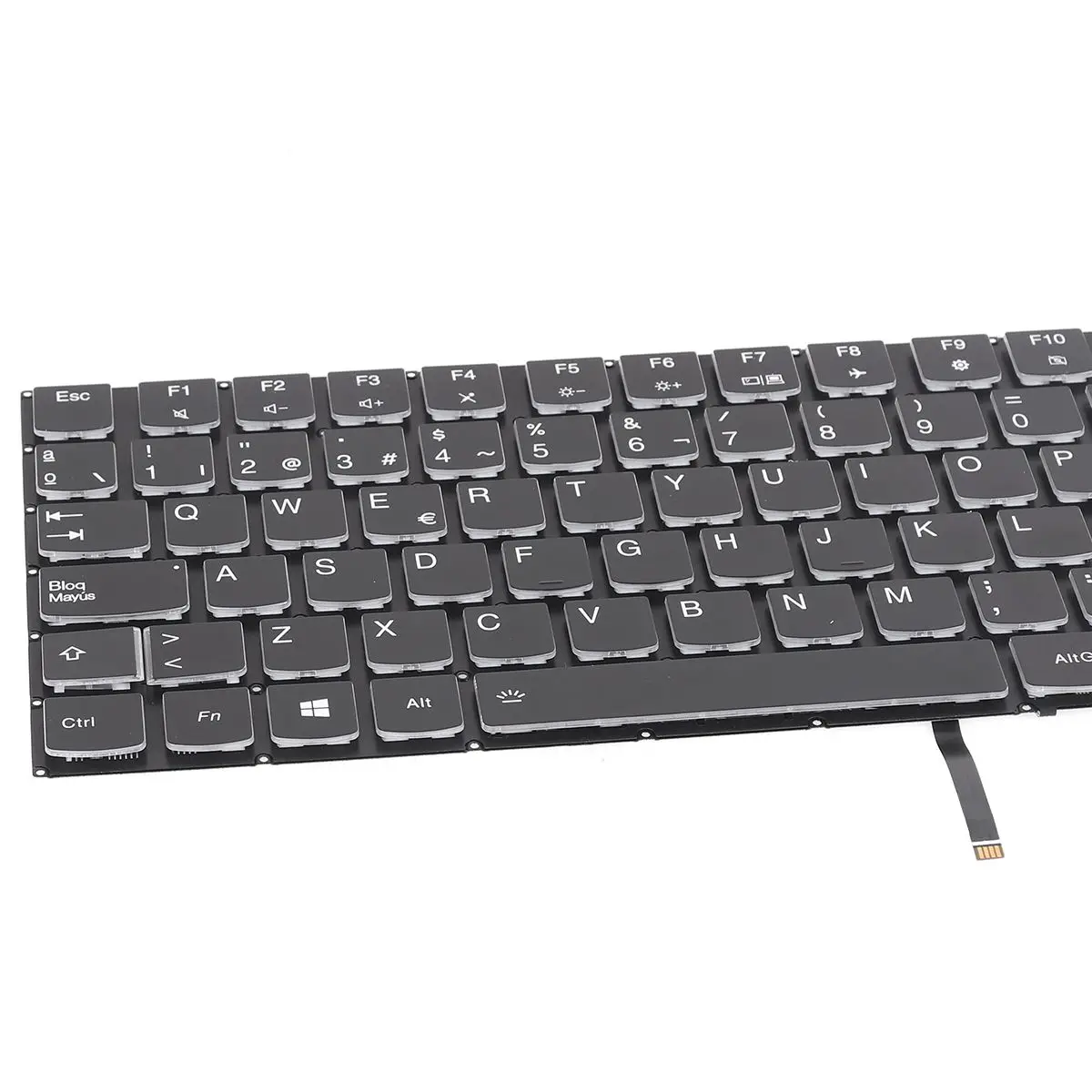 SP Laptop Keyboard for Lenovo Legion Y520 Y520-15IKB R720 R720-15IKB Black with Backlit