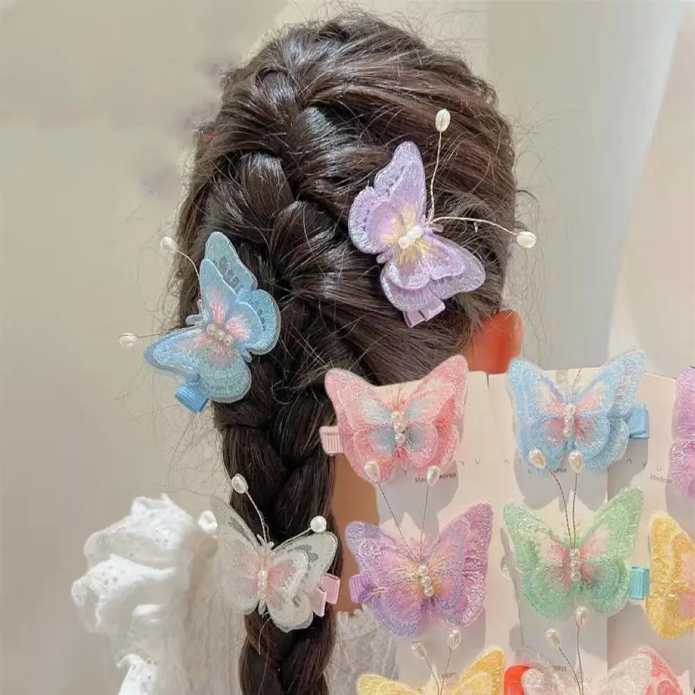 1pc Girls Big Bow Hairpins Kids Sweet Hair Bangs Side Clip Headwear Cute Pegasus Barrettes Headband Fashion Hair Accessories