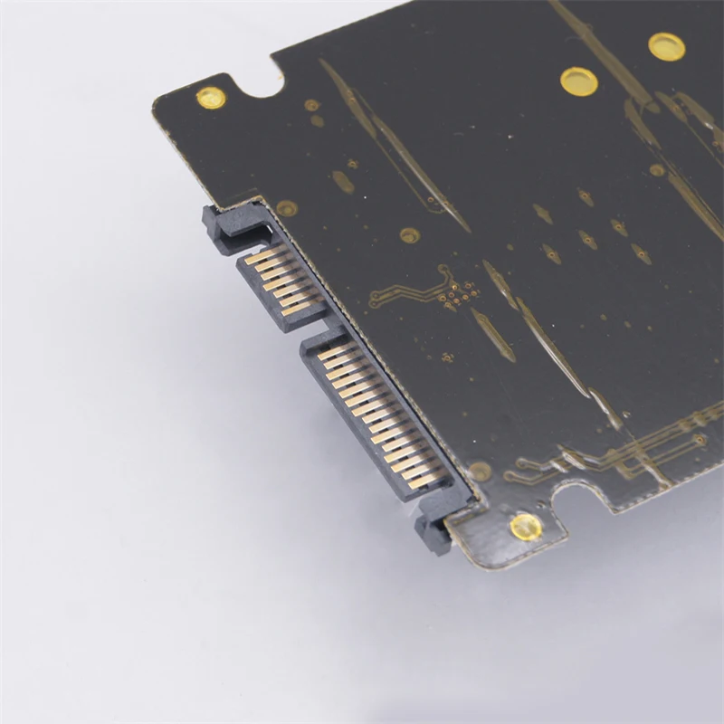 SSD 어댑터 보드 M2 SATA 3.0 컨버터 라이저, 2230 2242 2260 2280 M.2 SATA SSD, 하프 풀 사이즈 mSATA용