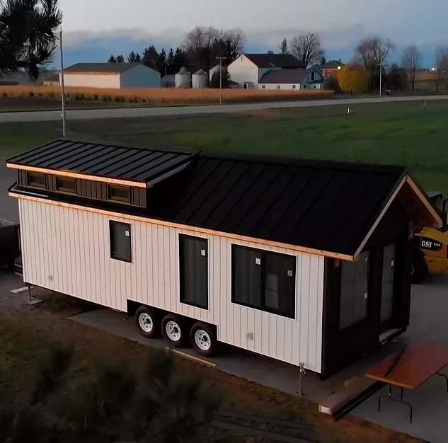 Customizable Mobile Metal Roofed Integrated Houses Tiny Home