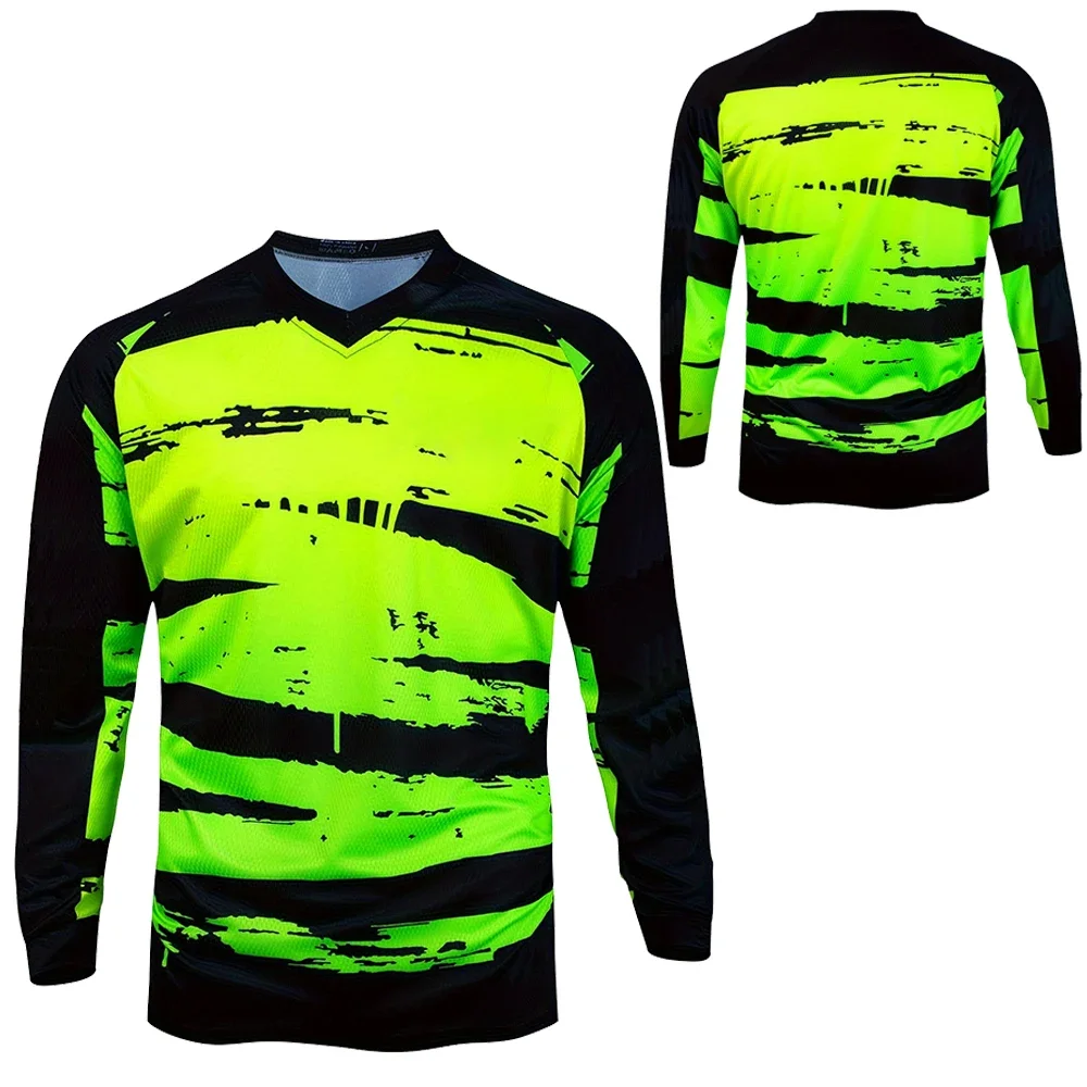 Outdoor Motocross 2024 new manica lunga Mountain bike Jersey moto Racing t-shirt maglie