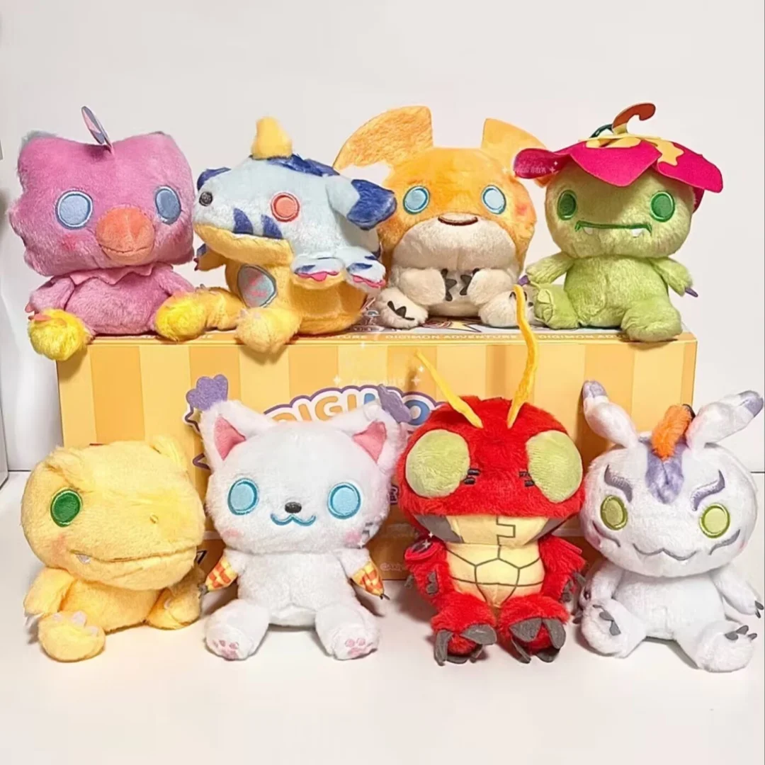 

Hot Digimon Adventure Doll Blind Box Tailmon Agumon Anime Action Figure Collectible Model Toys Children Birthday Gift