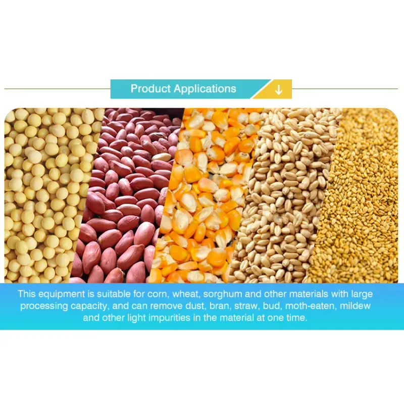 Big Capacity Grain Bean Sorting Machine Soybean Maize Wheat Sunflower Sesame Seed Cleaning and Grading Machine - view 3