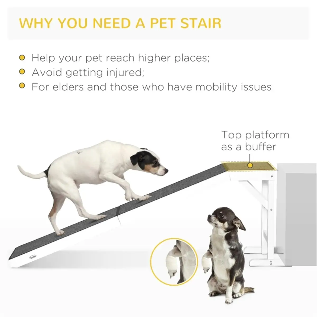 

Pet Ramp for Easy Access - Ideal for Dogs & Cats, Shipping Available, Not Sold on