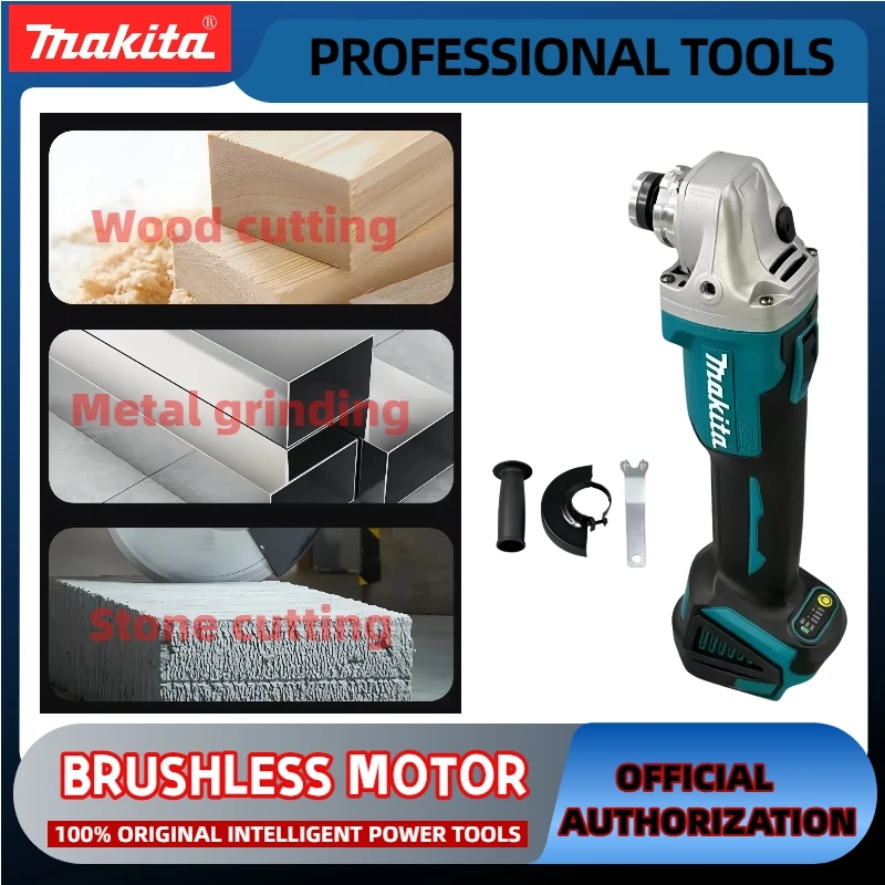 Makita DGA404 18V amoladora angular eléctrica sin escobillas amoladora inalámbrica Metal madera pulido herramienta eléctrica de corte