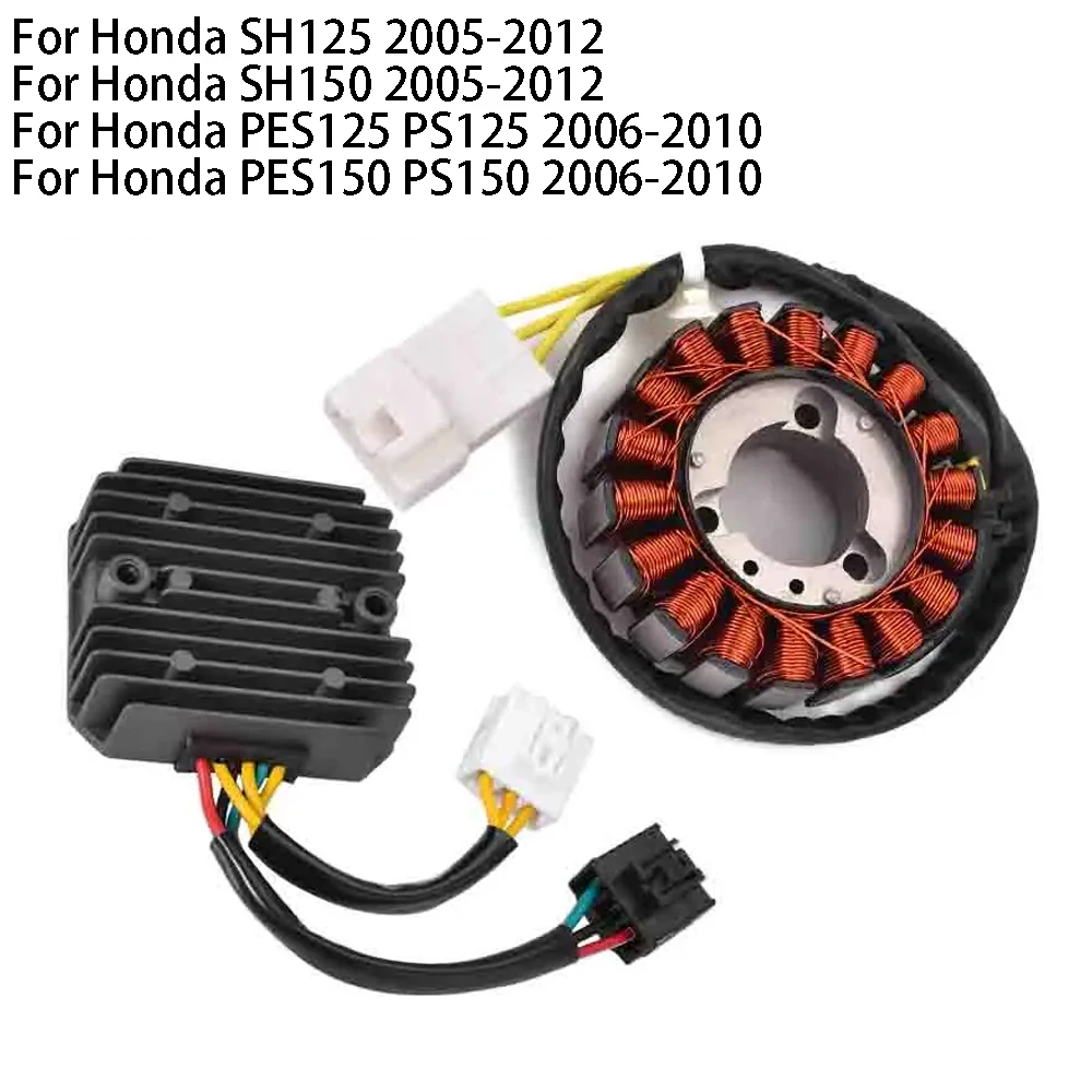 Regulator Rectifier Stator coil For Honda SH125 SH150 PES125 PS125 PS150 FES150 S-WING FES125 SWING SH PES PS 125 150 scooter