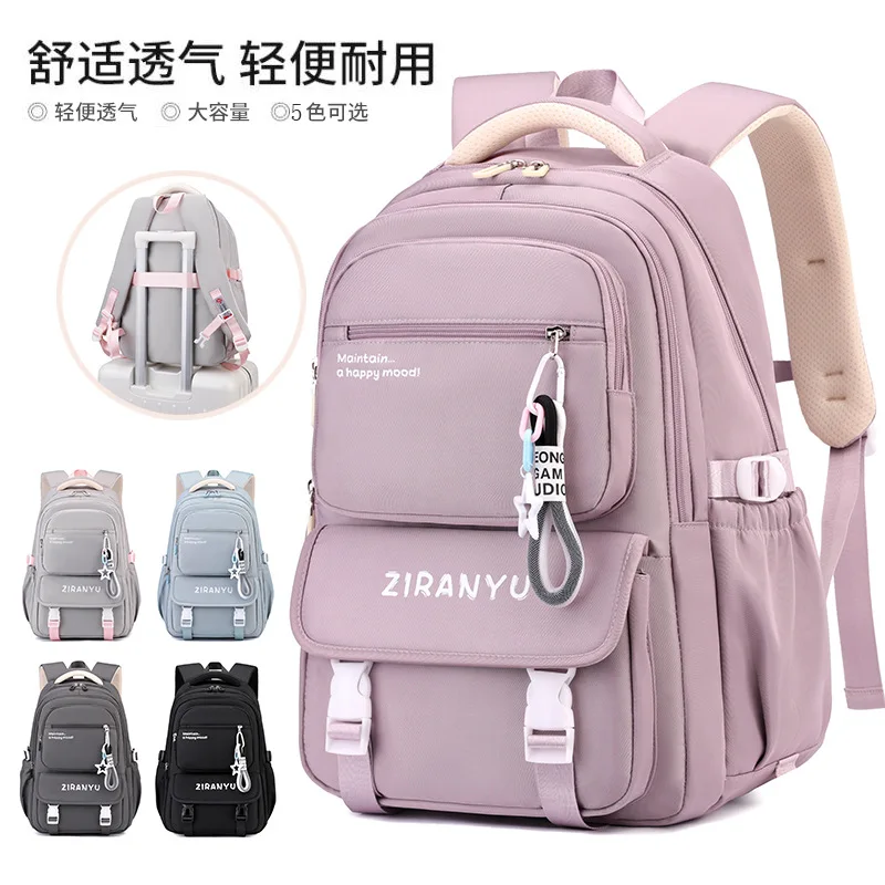 Children School Bags for Girls Kids Satchel Primary Orthopedic School Backpacks Princess Backpack Teenager Schoolbag Knapsack