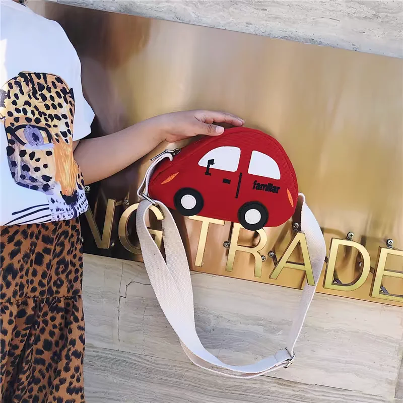 Cartoon Children Bags Cute Car Boy Girl Travel Mini Snack Messenger Bags Kids Crossbody Bags Fashion Shoulder Bags image 4