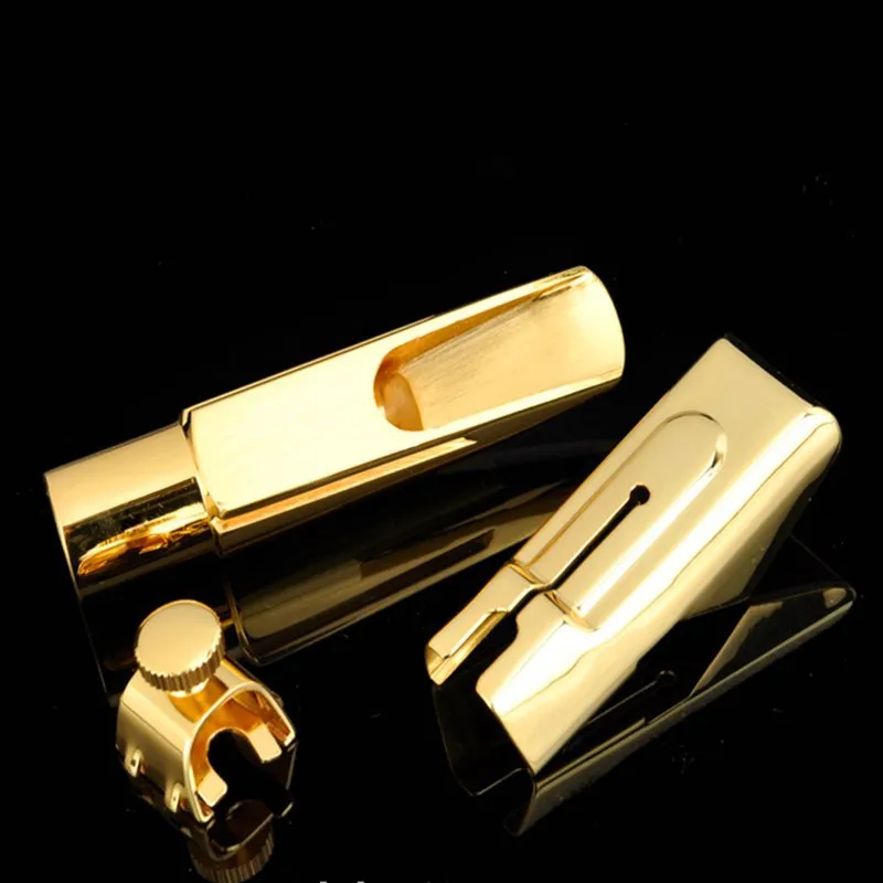 New E-drop alto saxophone metal mouthpiece gold/silver  5#6#7#8#9#