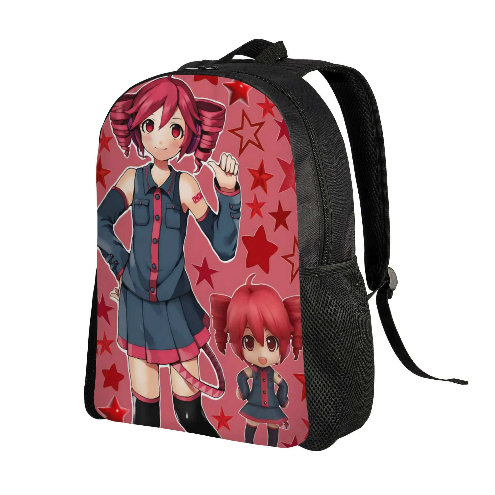 Pearto Poteto Anime Kasane Teto Virtual Singer Backpack  Workout Backpacks Teen Colorful Durable School Bags Kawaii Rucksack