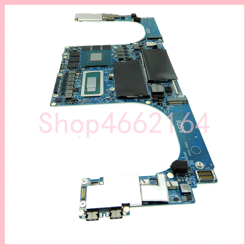 Imagem -03 - Placa-mãe Portátil para Dell Placa-mãe Cpu I712700h Rtx3060-v6g Gpu Dell Xps 17 9720 cn 0knf8j 203107-1 0knf8j